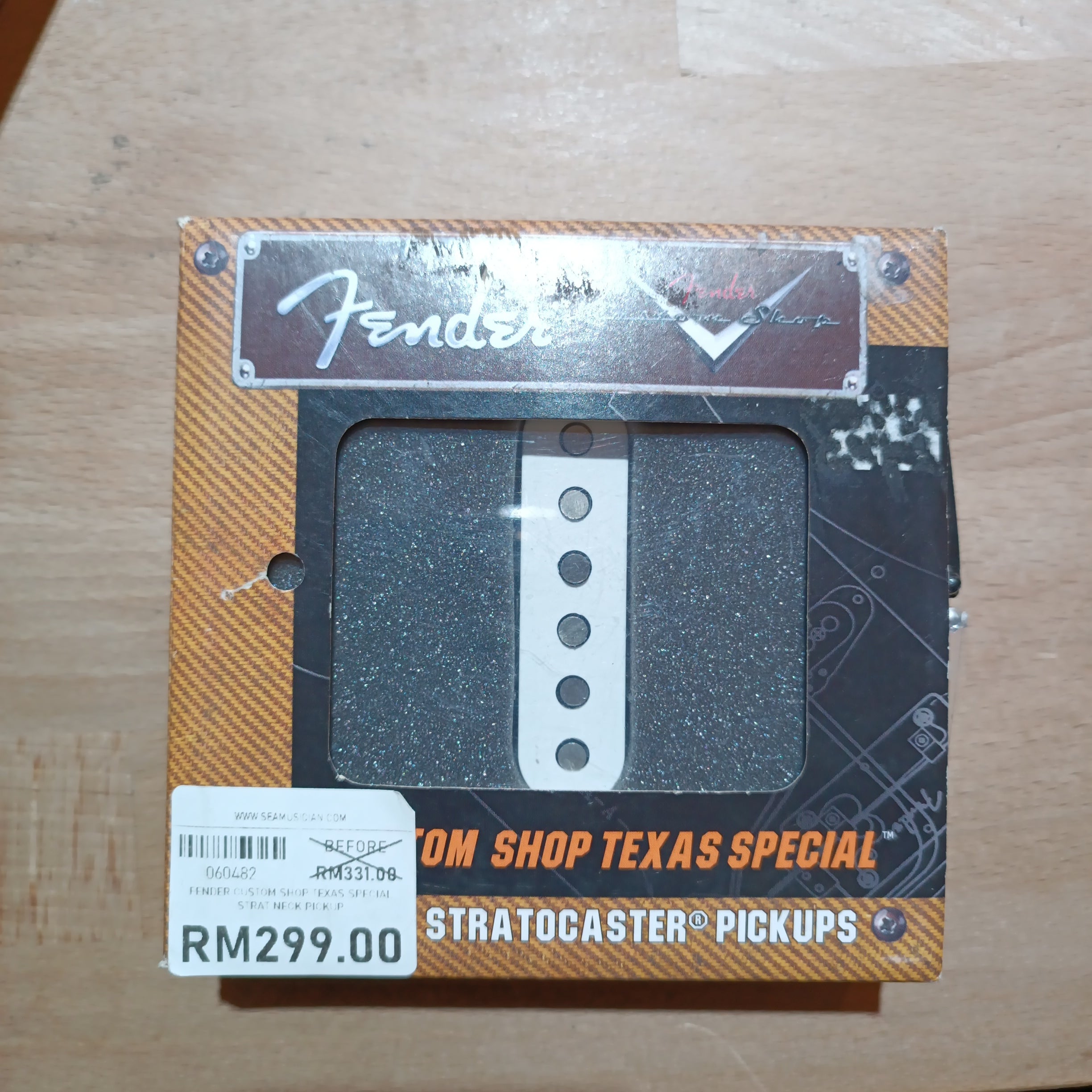 DISPLAY CLEARANCE FENDER CUSTOM SHOP TEXAS SPECIAL NECK PICKUP | FENDER , Zoso Music