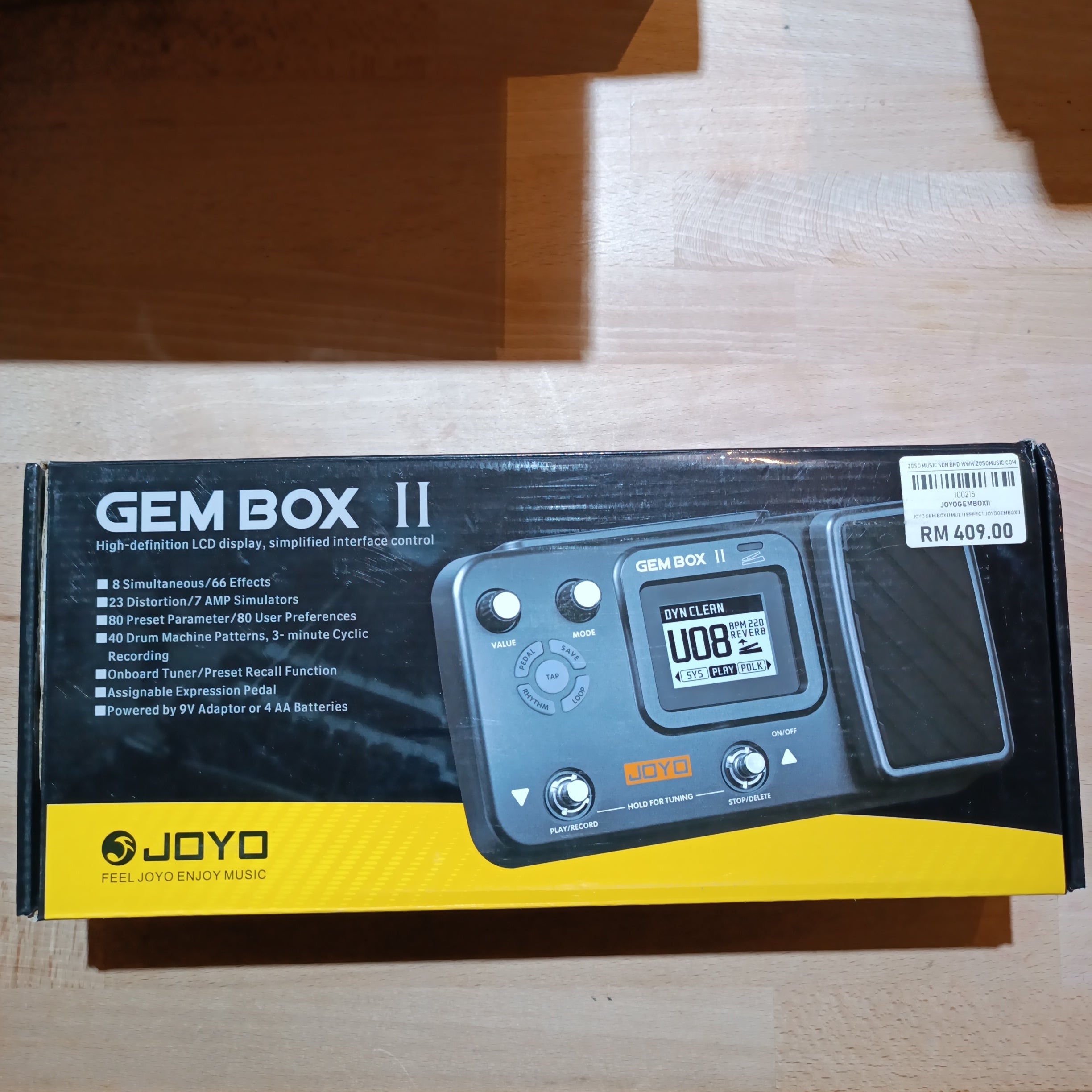 DISPLAY CLEARANCE JOYO GEM BOX II MULTI EFFECT JOYOGEMBOXII | JOYO , Zoso Music