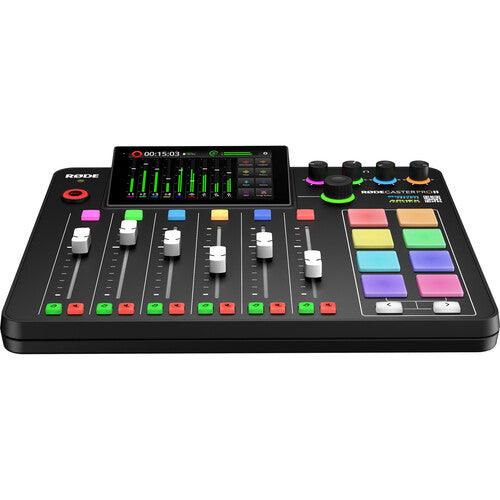 Rode RodeCaster Pro II - Podcasting, Streaming, Music Production and Content Creation