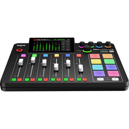 Rode RodeCaster Pro II - Podcasting, Streaming, Music Production and Content Creation |  RODE |  AUDIO INTERFACE |  Zoso Music