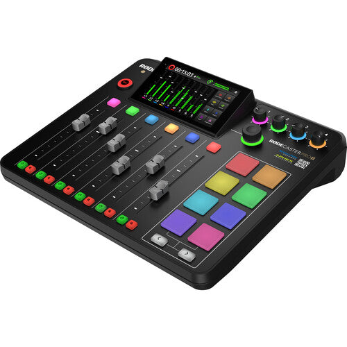 Rode RodeCaster Pro II - Podcasting, Streaming, Music Production and Content Creation |  RODE |  AUDIO INTERFACE |  Zoso Music