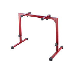 K&M 18810-015-91 OMEGA TABLE-STYLE KEYBOARD STAND, RED |  K&M |  STAND |  Zoso Music