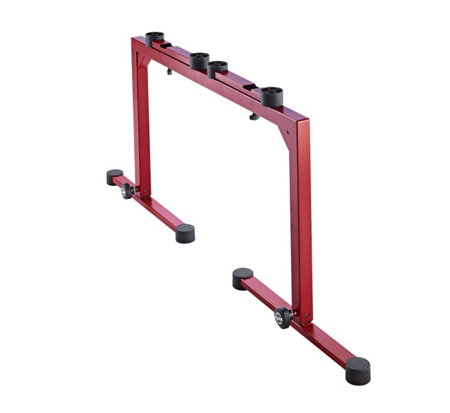 K&M 18810-015-91 OMEGA TABLE-STYLE KEYBOARD STAND, RED |  K&M |  STAND |  Zoso Music