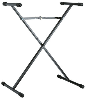 K&M 18962-071-55 KEYBOARD X STAND, LIGHT BLACK |  K&M |  STAND |  Zoso Music