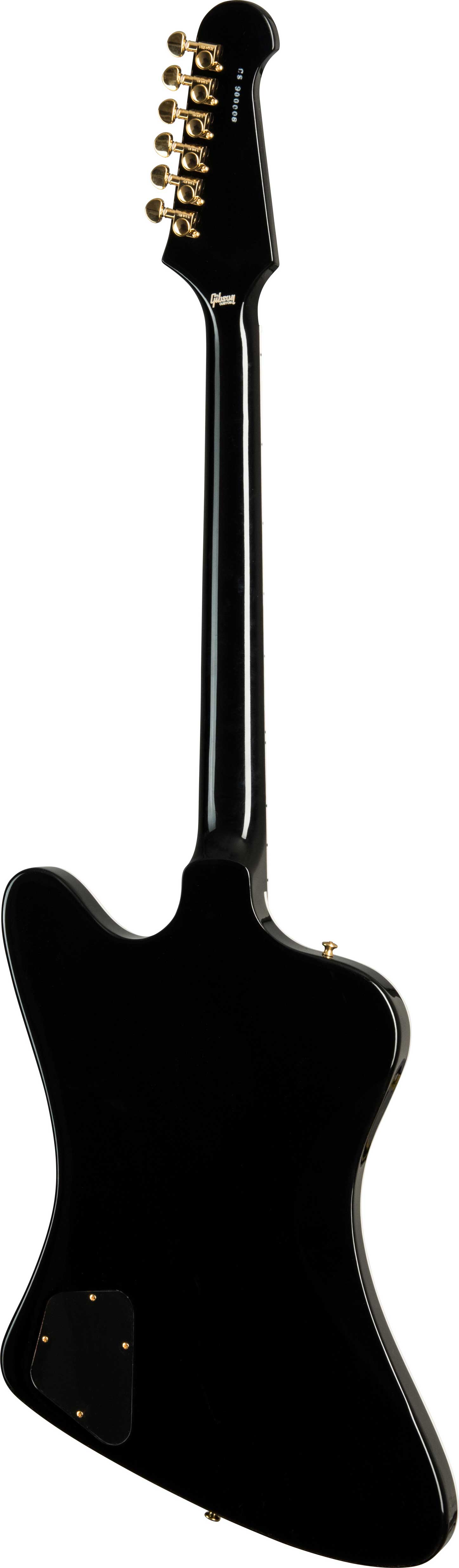 Gibson Firebird Custom w/ Ebony Fingerboard Gloss Electric Guitar, Ebony |  GIBSON |  ELECTRIC GUITAR |  Zoso Music