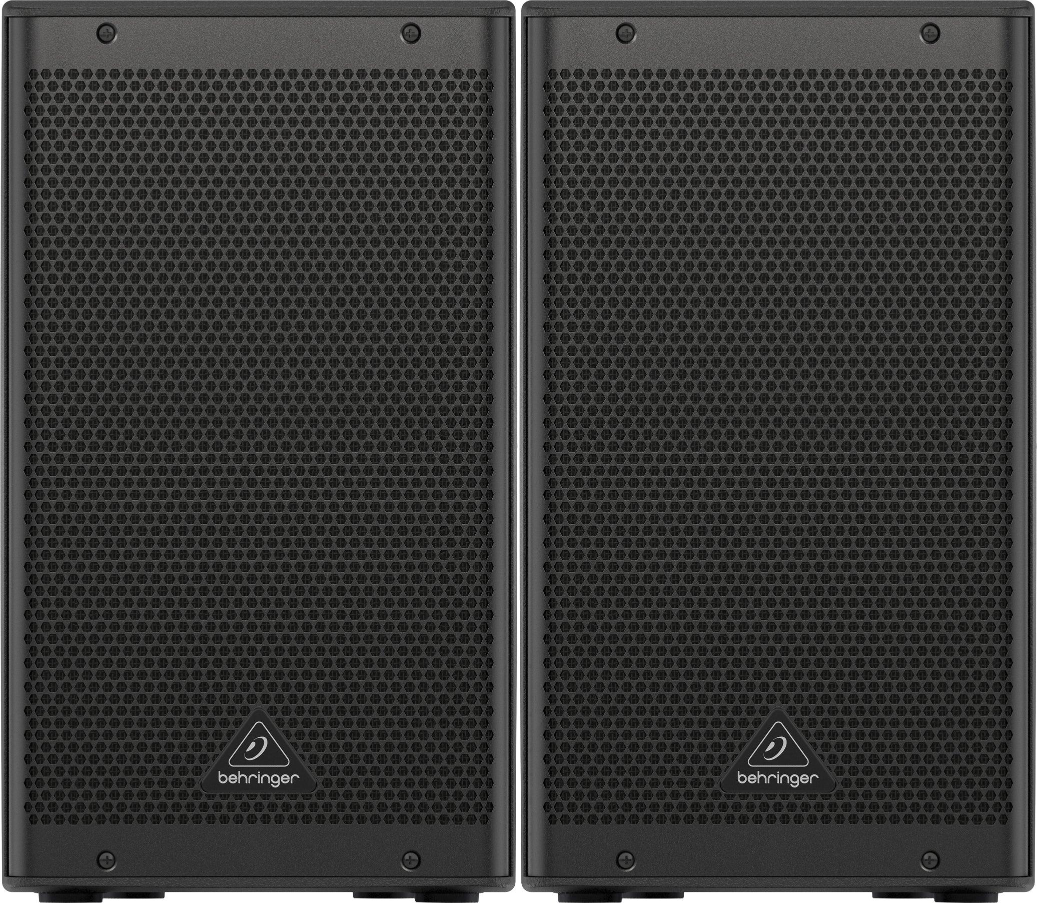 Behringer DR110DSP 1000W 10" Powered Speaker with Bluetooth - Pair (DR-110DSP) | BEHRINGER , Zoso Music
