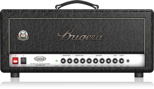 BUGERA 1990 INFINIUM BRITISH BITE 120-WATT TUBE AMPLIFIER HEAD WITH REVERB AND INFINIUM TUBE LIFE MULTIPLIER | BUGERA , Zoso Music