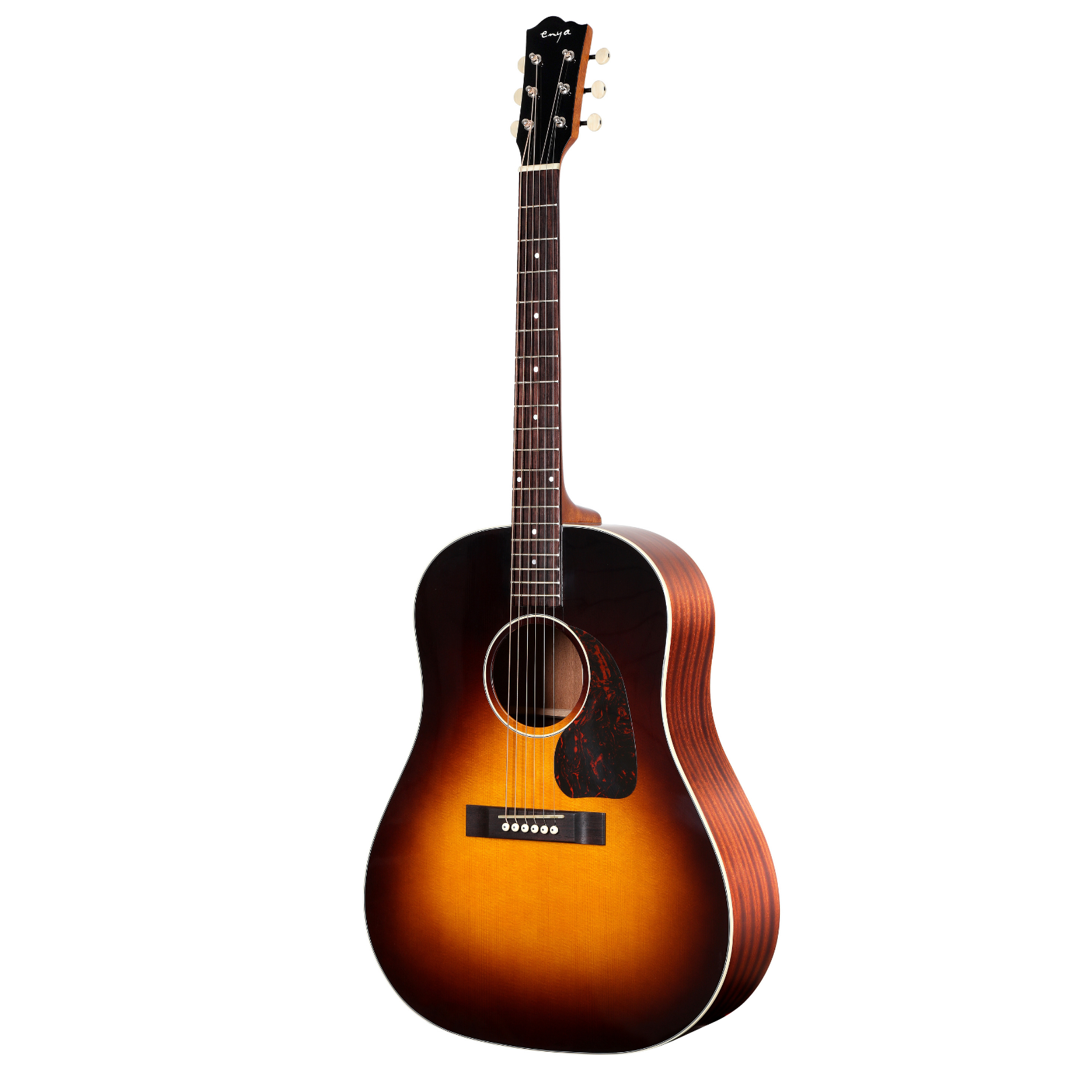 Enya T05-J 41" Tribute Series Sitka Spruce Solid Top Jumbo Acoustic Guitar With Hardcase | ENYA , Zoso Music