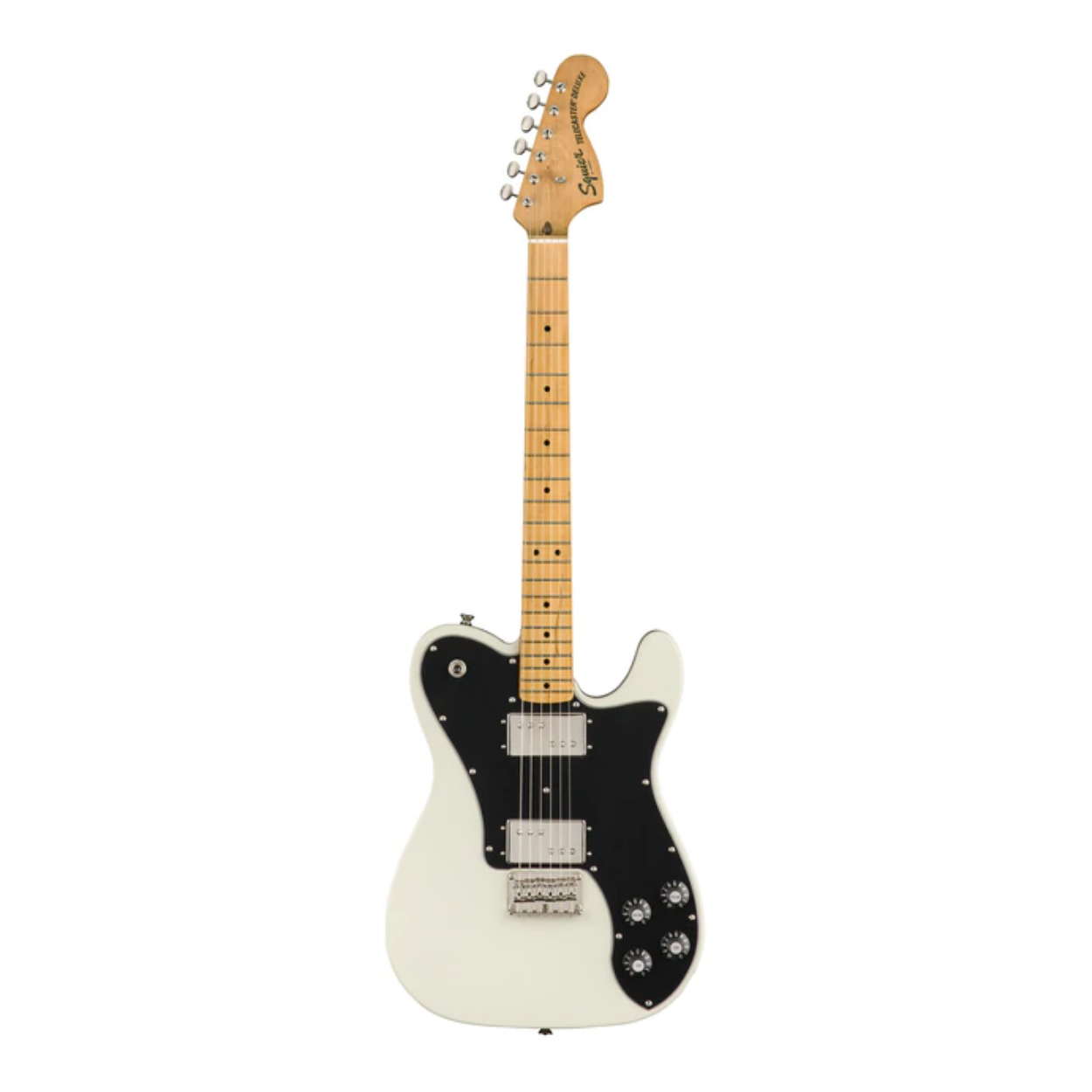 Squier Classic Vibe 70s Telecaster Deluxe Electric Guitar, Maple Fb, Olympic White |  SQUIER BY FENDER |  ELECTRIC GUITAR |  Zoso Music