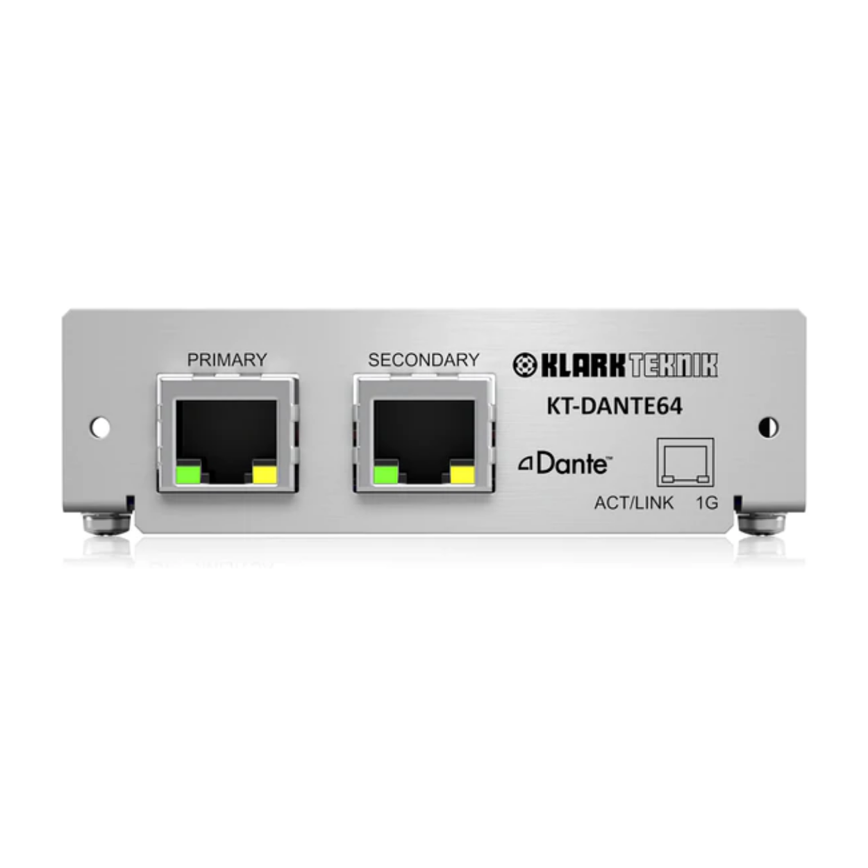 KLARK TEKNIK KT-DANTE64 AUDINATE DANTE NETWORK MODULE |  KLARK TEKNIK |  AUDIO PROCESSOR |  Zoso Music