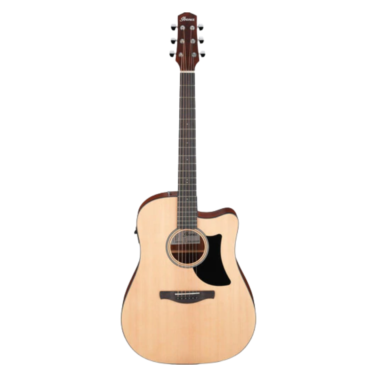 Ibanez AAD50CE-LG Advanced Acoustic Series Acoustic Electric Guitar, Natural Low Gloss