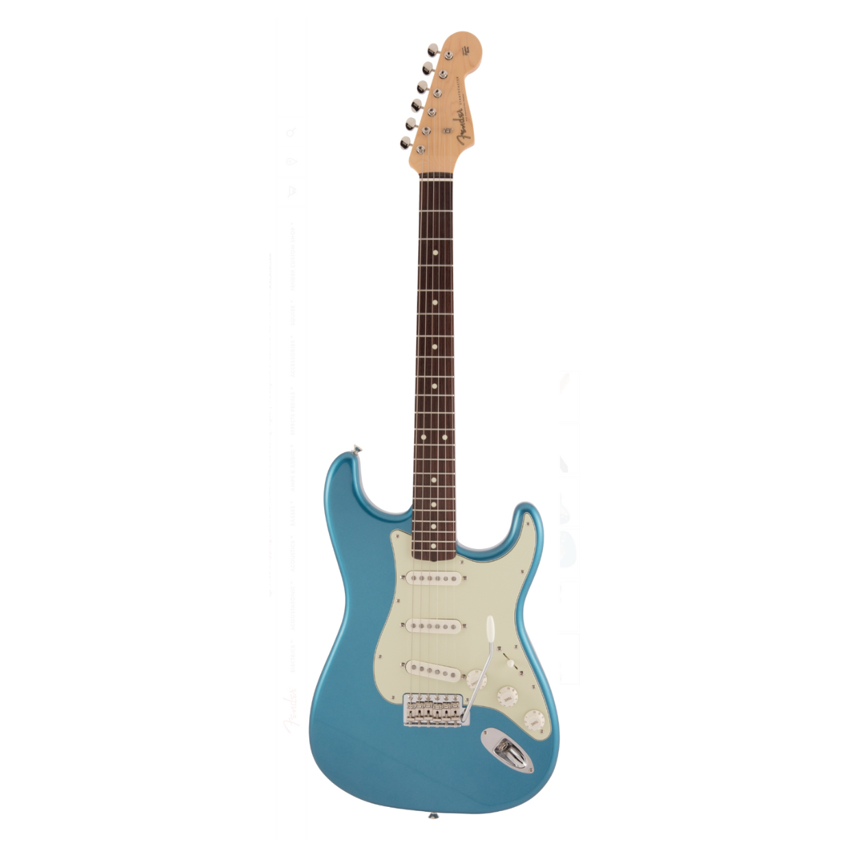 Fender Japan Traditional II 60s Stratocaster Electric Guitar, RW FB, Lake Placid Blue |  FENDER |  ELECTRIC GUITAR |  Zoso Music