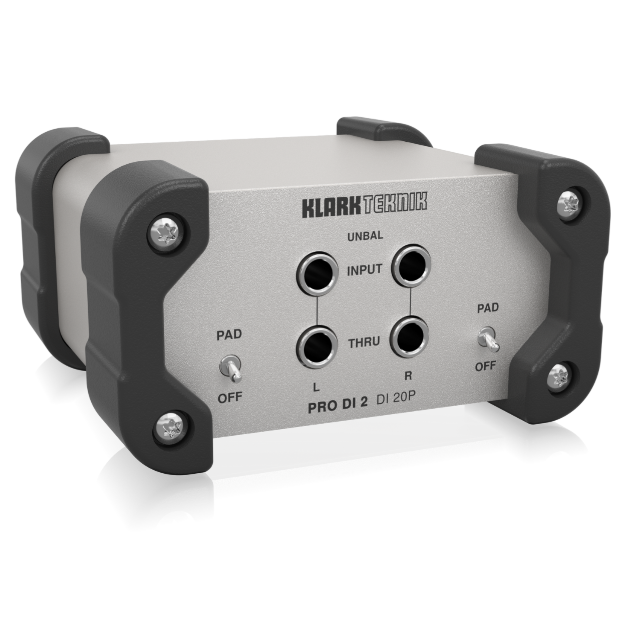 KLARK TEKNIK DI 20P PASSIVE STEREO DI BOX |  KLARK TEKNIK |  DI BOX |  Zoso Music