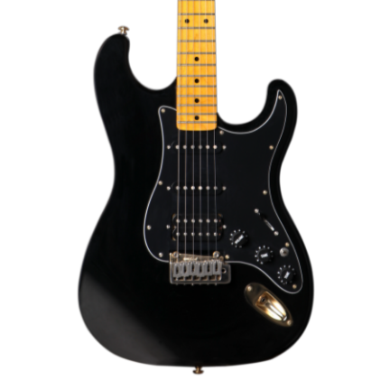J&D ST HP (HIGH POWER) STRATOCASTER ELECTRIC GUITAR WTIH WILKINSON HARDWARE BLACK, J&D, ELECTRIC GUITAR, j-d-electric-guitar-st-hp-bk, ZOSO MUSIC SDN BHD
