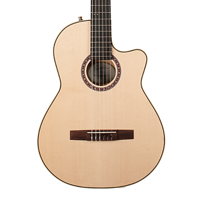 GODIN ARENA FLAME MAPLE CW DUAL SOURCE EQ NYLON STRING ELECTRIC CLASSICAL GUITAR - NATURAL