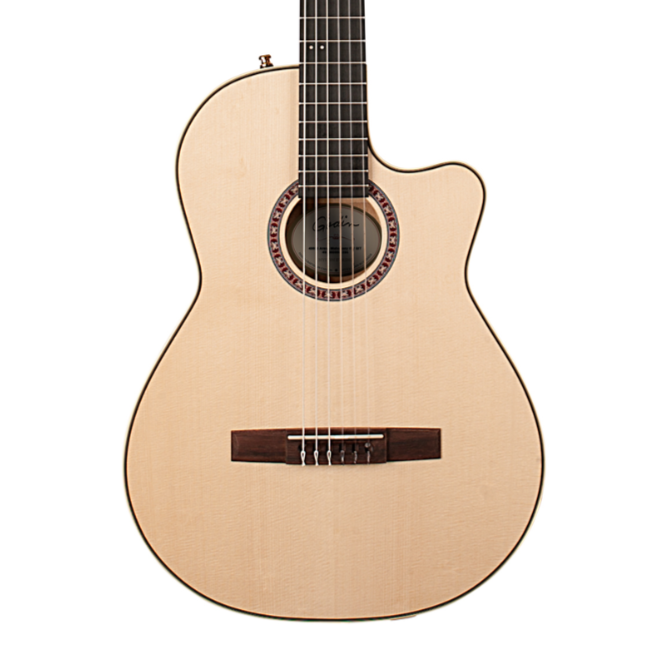 GODIN ARENA FLAME MAPLE CW DUAL SOURCE EQ NYLON STRING ELECTRIC CLASSICAL GUITAR - NATURAL |  GODIN GUITAR |  CLASSICAL GUITAR |  Zoso Music