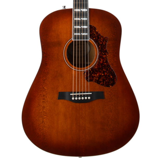 Godin Metropolis Ltd Havana Burst Hg Eq Full Solid Acoustic Guitar