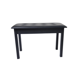NEOWOOD B111T (B-111T) DOUBLE SEATED PIANO STOOL WITH STORAGE |  NEOWOOD |  STOOL & BENCH |  Zoso Music