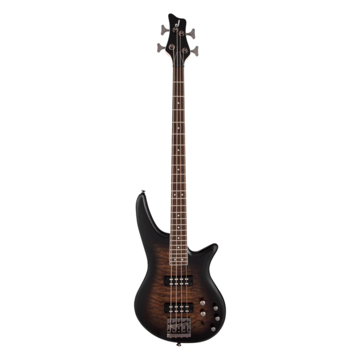 Jackson JS Series Spectra JS3Q Bass Guitar, Laurel FB, Dark Sunburst