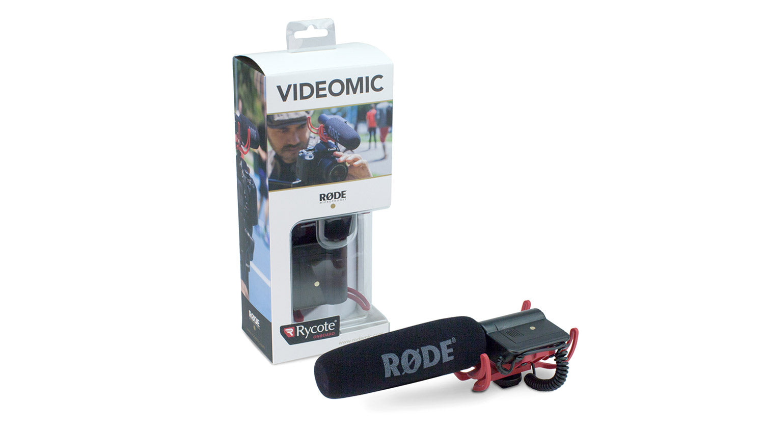 Rode VideoMic Shotgun Microphone with Rycote Lyre Mount (VMR) 10 Years Warranty [Made in Australia], RODE, CONDENSER MICROPHONE, rode-condenser-microphone-videomicrycote, ZOSO MUSIC SDN BHD