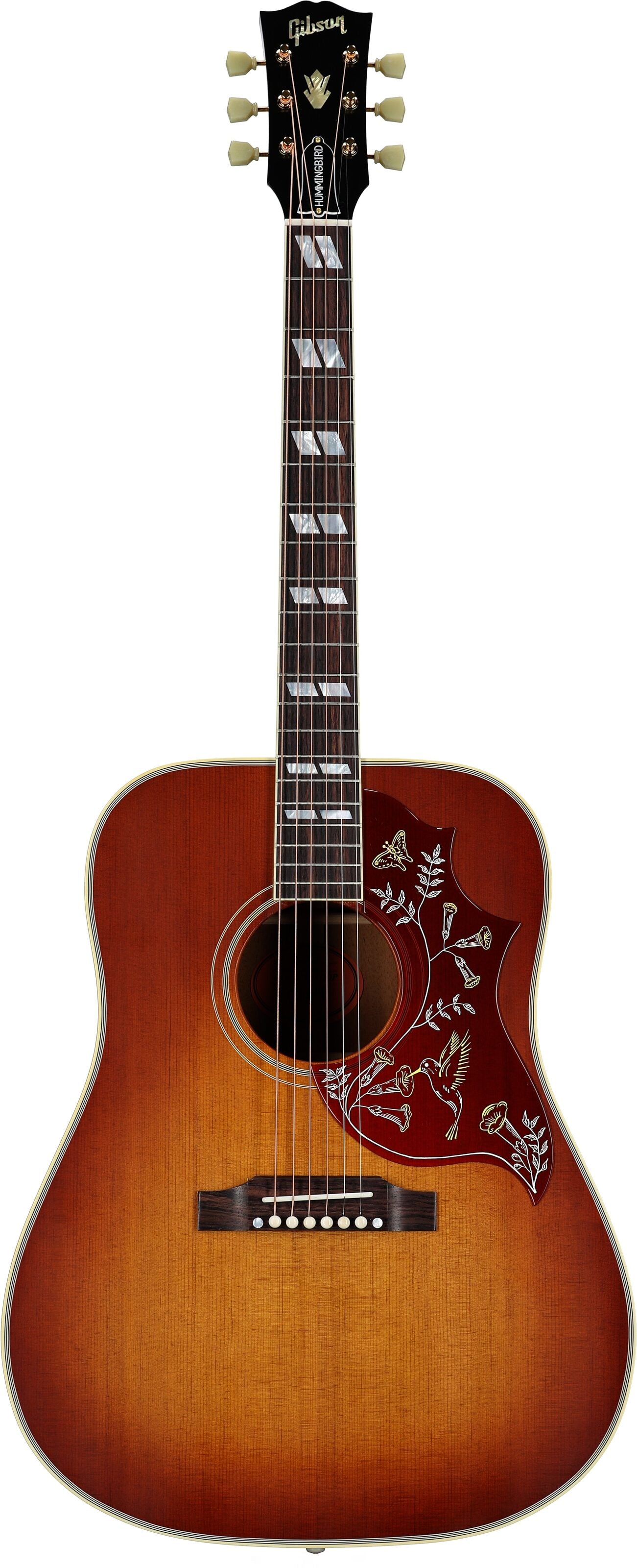 Gibson 1960 Hummingbird Acoustic Guitar, Fixed Bridge, Heritage Cherry Sunburst
