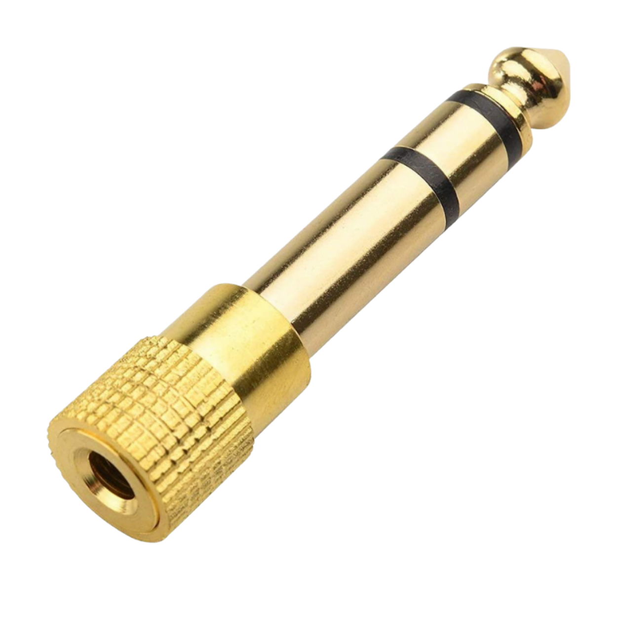 NEOWOOD CON01 STEREO JACK ADAPTER GOLD PLATED 6.35MM (1/4 INCH) MALE TO 3.5MM (1/8 INCH) FEMALE, NEOWOOD, AUDIO CABLE & ACCESSORY, neowood-audio-cable-accessory-neo-con01, ZOSO MUSIC SDN BHD