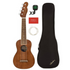 FENDER SEASIDE SOPRANO UKULELE PACK WITH WALNUT FINGERBOARD, NATURAL COLOR, FENDER, UKULELE, fender-ukulele, ZOSO MUSIC SDN BHD