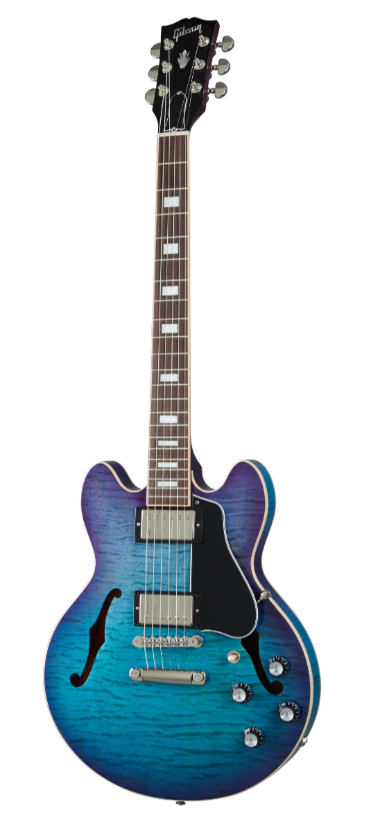 Gibson ES-339 Figured Electric Guitar, Blueberry Burst (ES39F00B9NH1)