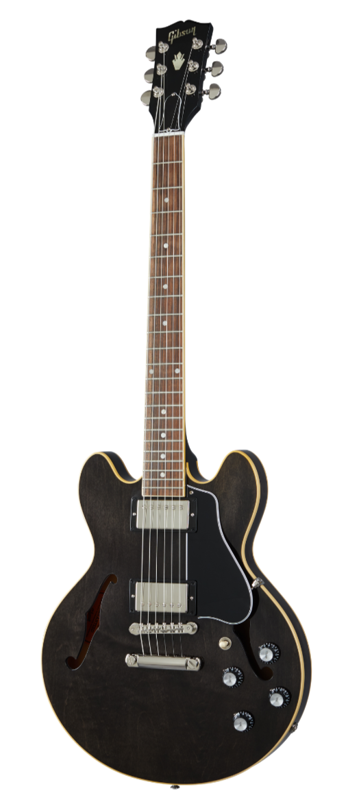 Gibson ES-339 Electric Guitar, Trans Ebony (ES3900BLNH1)