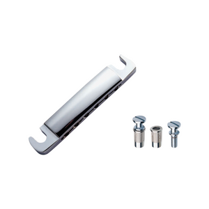 MINGS TS001 ELECTRIC GUITAR BRIDGE TUNE O MATIC TAILPIECE "NORMAL" GIBSON LES PAUL TYPE CHROME, MINGS, GUITAR & BASS ACCESSORIES, mings-guitar-accessories-min-ts001, ZOSO MUSIC SDN BHD
