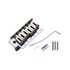 MINGS SB001 ELECTRIC GUITAR BRIDGE STRATOCASTER 6 HOLE 10.5MM BLOCK SADDLE CHROME, MINGS, GUITAR & BASS ACCESSORIES, mings-guitar-accessories-min-sb001, ZOSO MUSIC SDN BHD