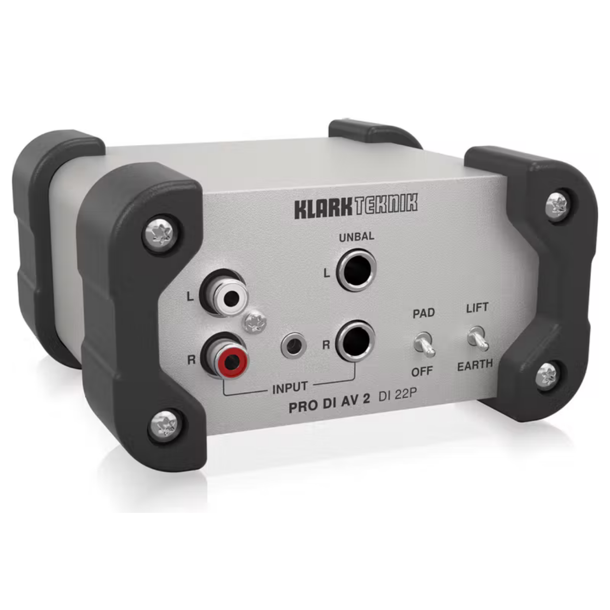 KLARK TEKNIK DI 22P PASSIVE STEREO DI BOX |  KLARK TEKNIK |  DI BOX |  Zoso Music