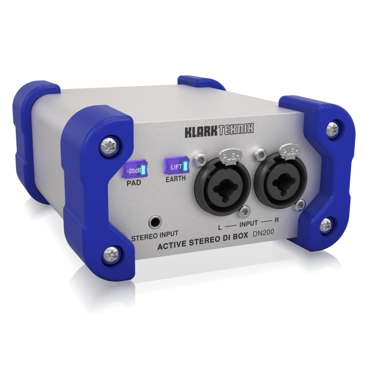 KLARK TEKNIK DN200 V2 2-CHANNEL ACTIVE DI BOX |  KLARK TEKNIK |  DI BOX |  Zoso Music