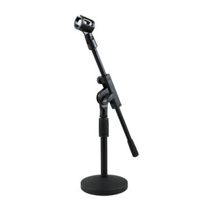 NEOWOOD M210 ROUND BASED BOOM TABLE MIC STAND W/CLIP |  NEOWOOD |  MICROPHONE STAND |  Zoso Music