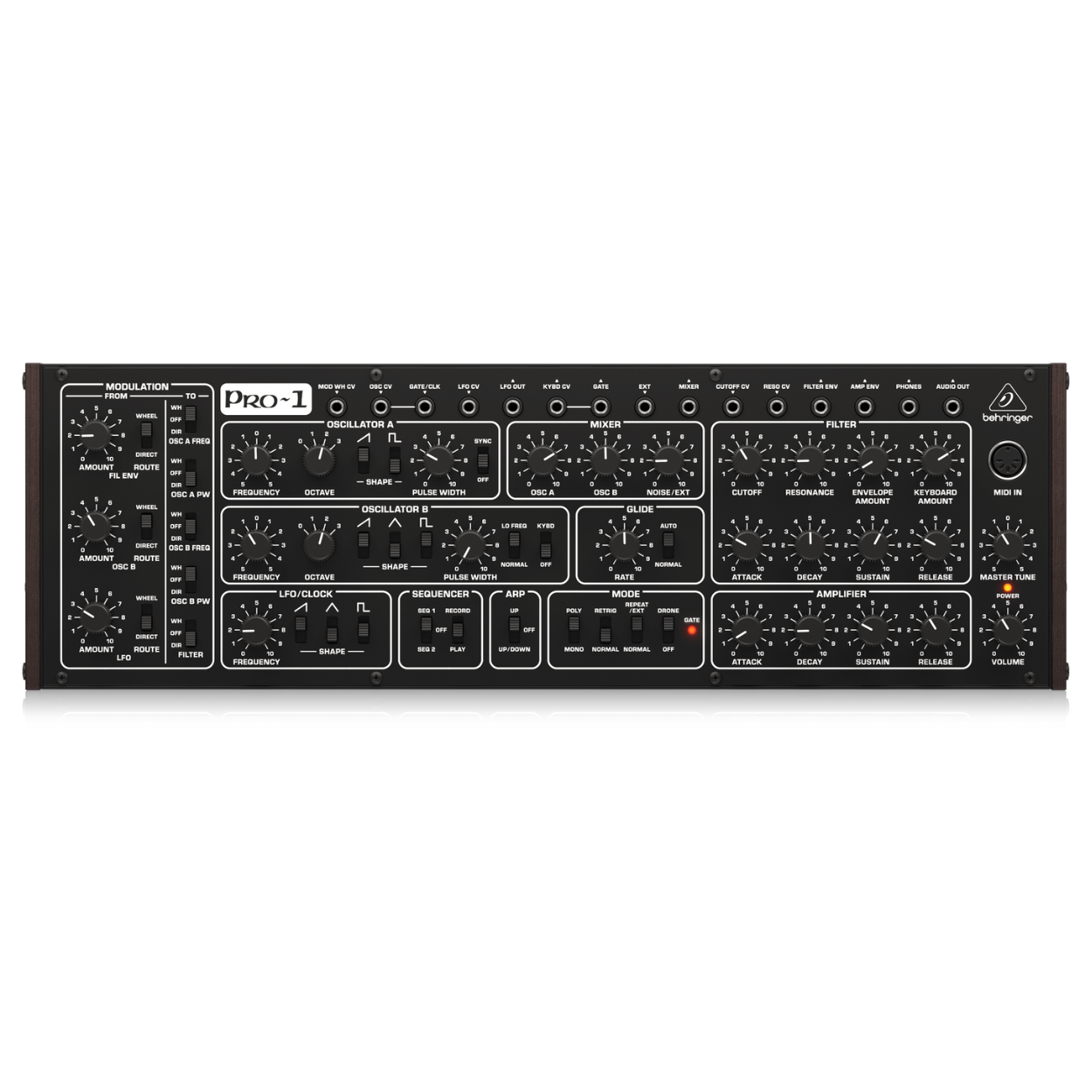 Behringer PRO-1 Tabletop Synthesizer | BEHRINGER , Zoso Music
