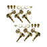 DERJUNG DJ333G-D1 MACHINE HEAD GUITAR GOLD | DERJUNG , Zoso Music