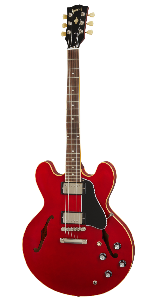 Gibson ES-335 Satin Electric Guitar, Satin Cherry (ES35S00WCNH1)