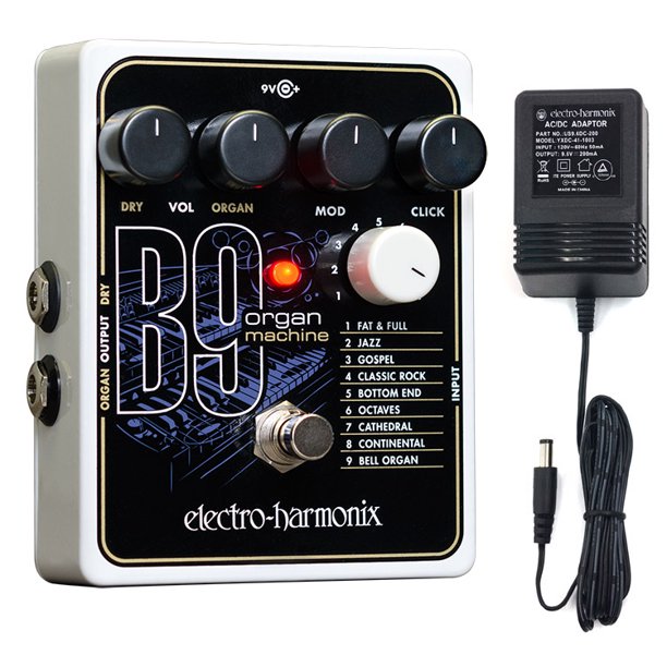 Electro-Harmonix B9 Organ Machine Guitar Effects Pedal | ELECTRO-HARMONIX , Zoso Music