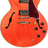 Gibson 1959 ES-355 Reissue Stop Bar Light Aged Electric Guitar, Watermelon Red (59ES355LAWMGH1) |  GIBSON |  ELECTRIC GUITAR |  Zoso Music