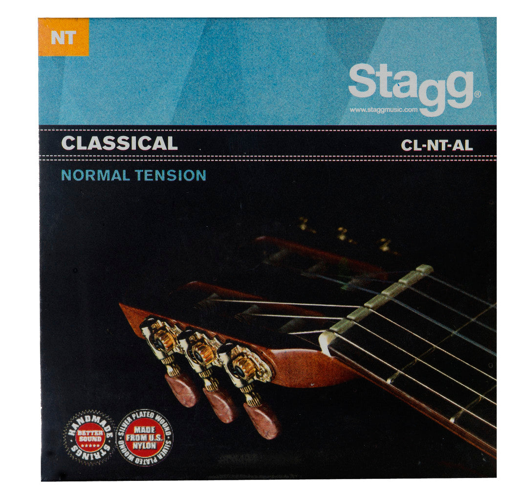 STAGG CL-NT-AL NYLON/SLIVER PLATED CLASSICAL GUITAR STRING, STAGG, STRING, stagg-string-clntal, ZOSO MUSIC SDN BHD