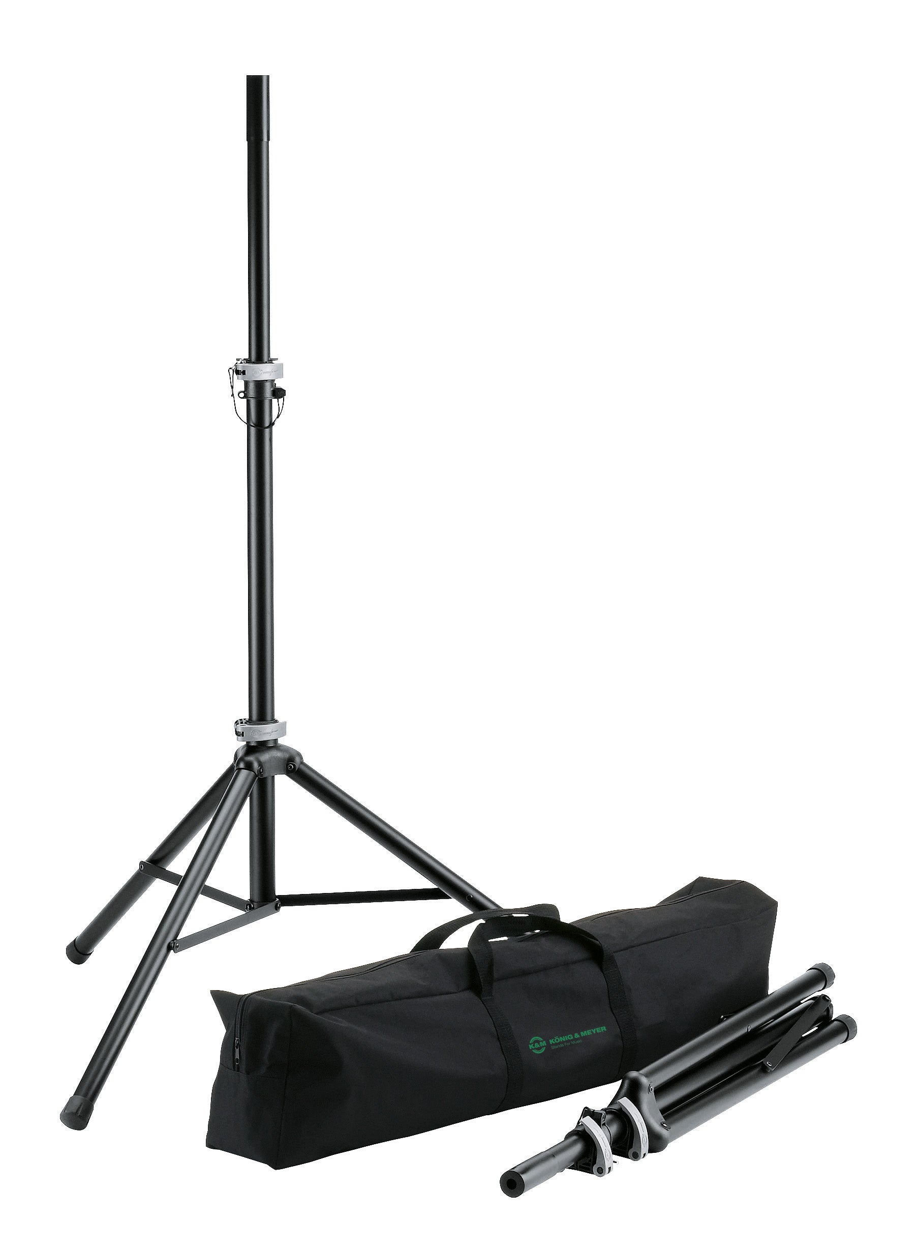 K&M 21459-000-55 21459 SPEAKER STAND PACKAGE, BLACK |  K&M |  STAND |  Zoso Music