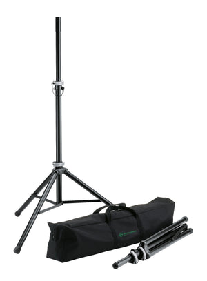 K&M 21459-000-55 21459 SPEAKER STAND PACKAGE, BLACK |  K&M |  STAND |  Zoso Music