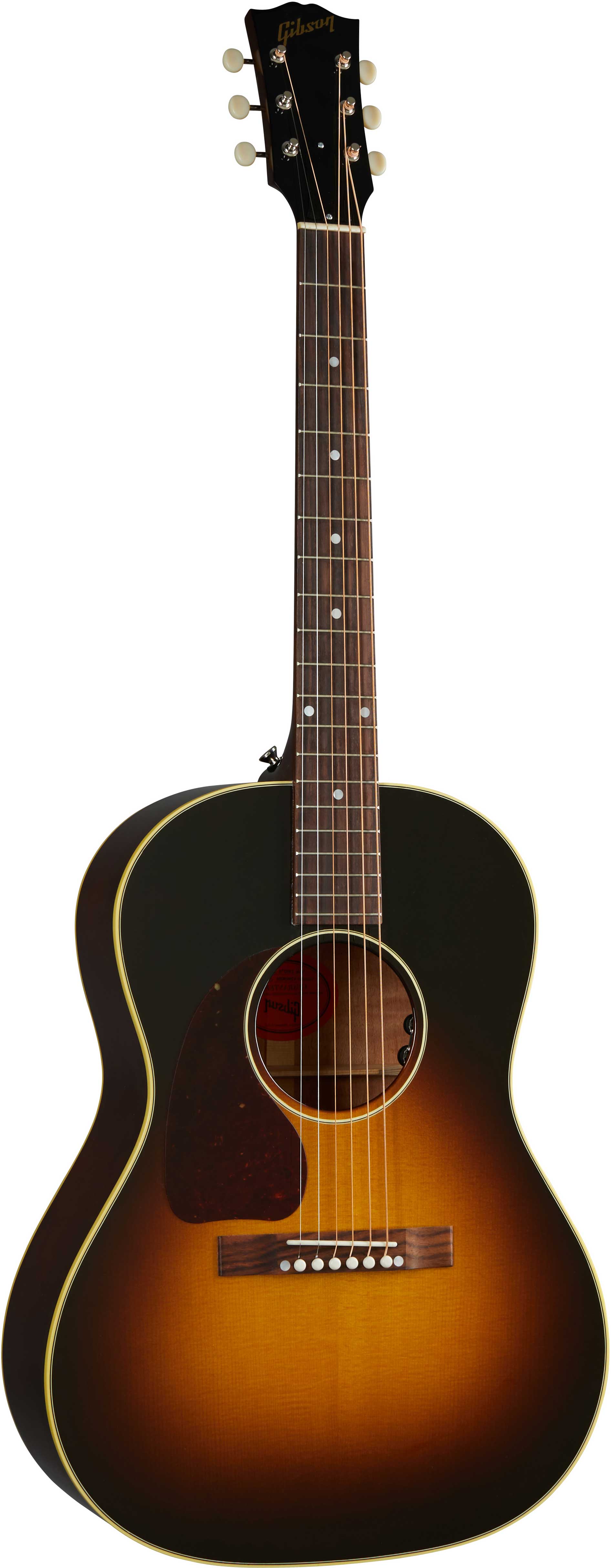Gibson 50s LG-2 (Left-handed) Acoustic Guitar, Vintage Sunburst (OCSBLG50VSL)