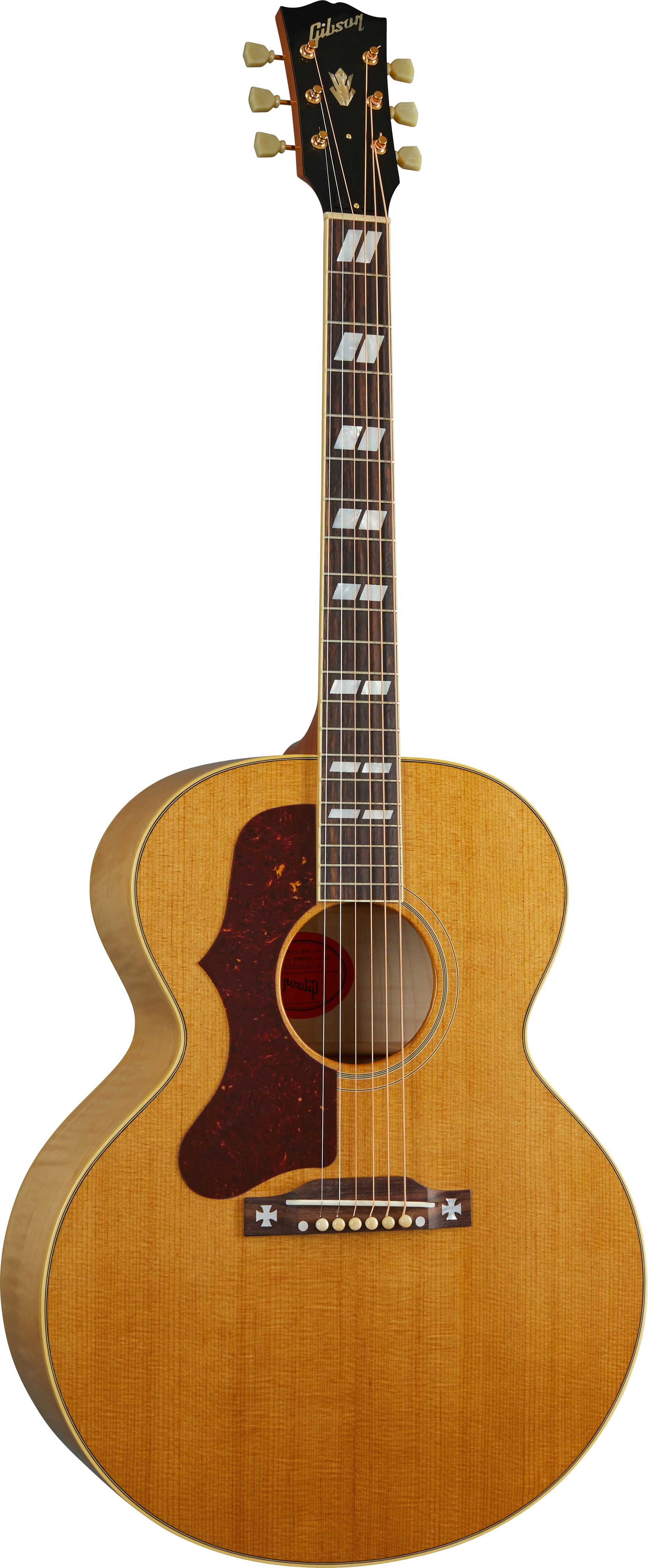 Gibson 1952 J-185 (Left-handed) Acoustic Guitar, Antique Natural (CSRS8552ANL)