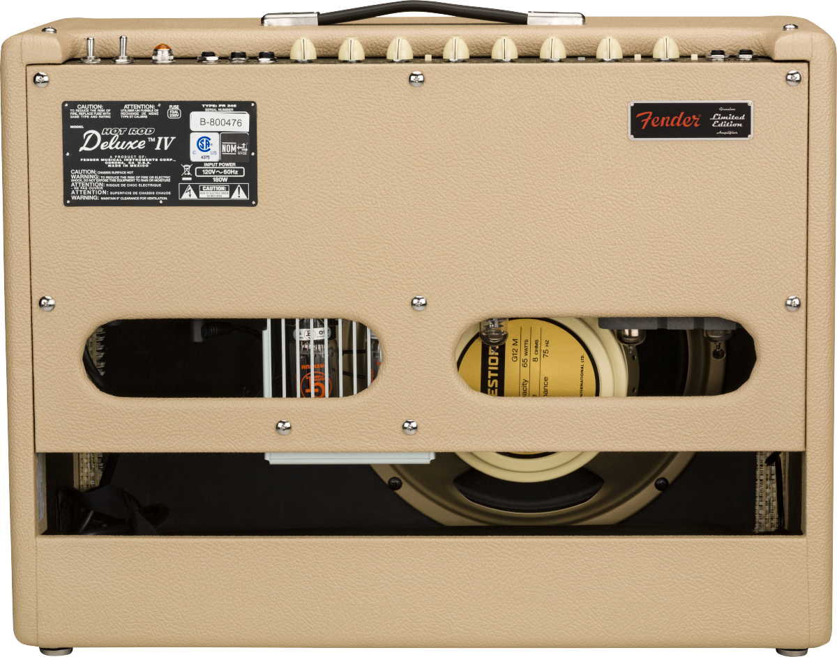 Fender FSR2020 Hot Rod Deluxe Guitar Combo Tube Amplifier, Vanilla Cane Combo, 230V UK |  FENDER |  AMPLIFIER-ELECTRIC |  Zoso Music
