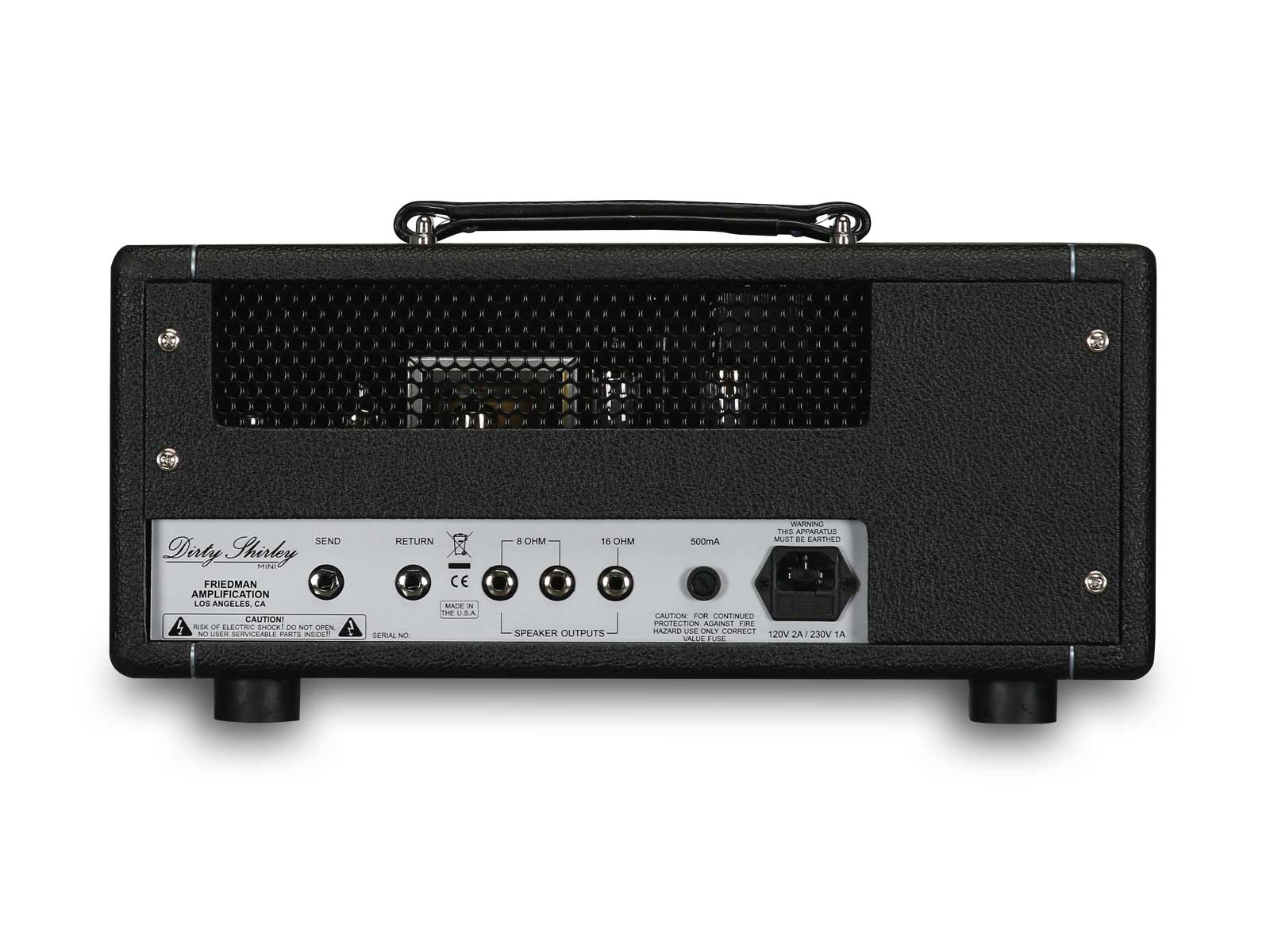 FRIEDMAN MINI DIRTY SHIRLEY 20-WATT TUBE HEAD |  FRIEDMAN |  AMPLIFIER-ELECTRIC |  Zoso Music