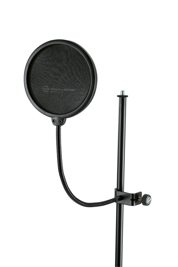 K&M 23956-000-55 23956 POPKILLER POP SHIELD, BLACK |  K&M |  STAND |  Zoso Music
