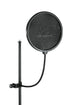 K&M 23966-000-55 POP SHIELD, BLACK LARGE SCREEN |  K&M |  STAND |  Zoso Music