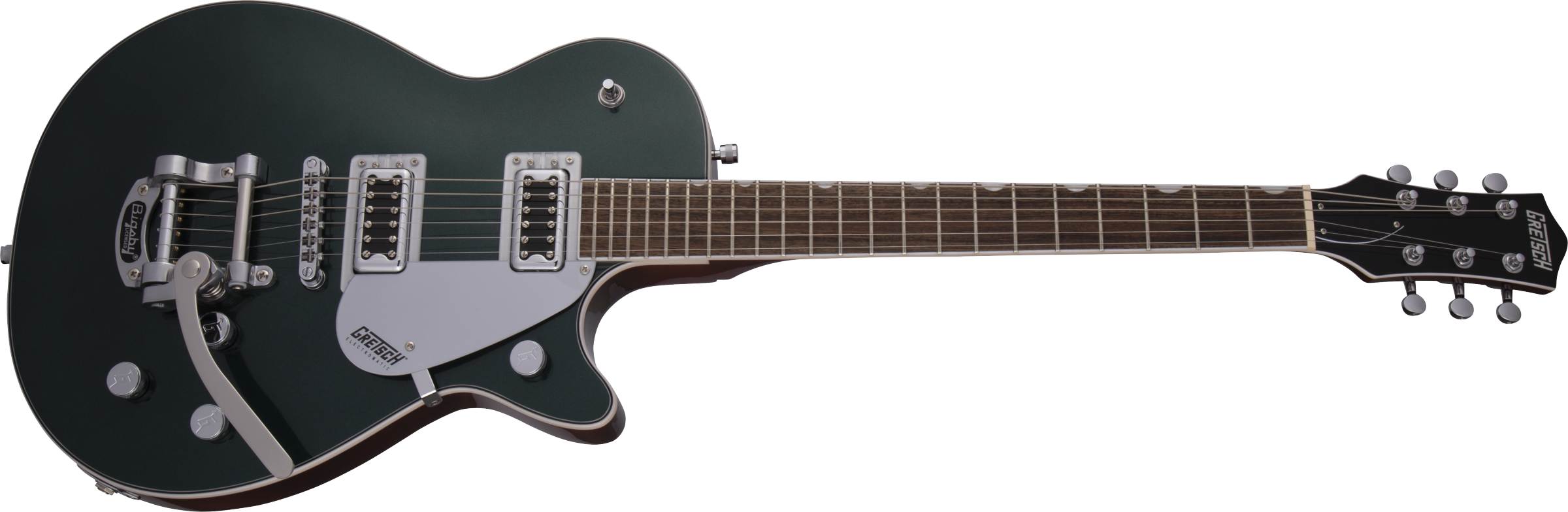 GRETSCH G5230T ELECTROMATIC JET FT SINGLE-CUT ELECTRIC GUITAR W/BIGSBY, CADILLAC GREEN