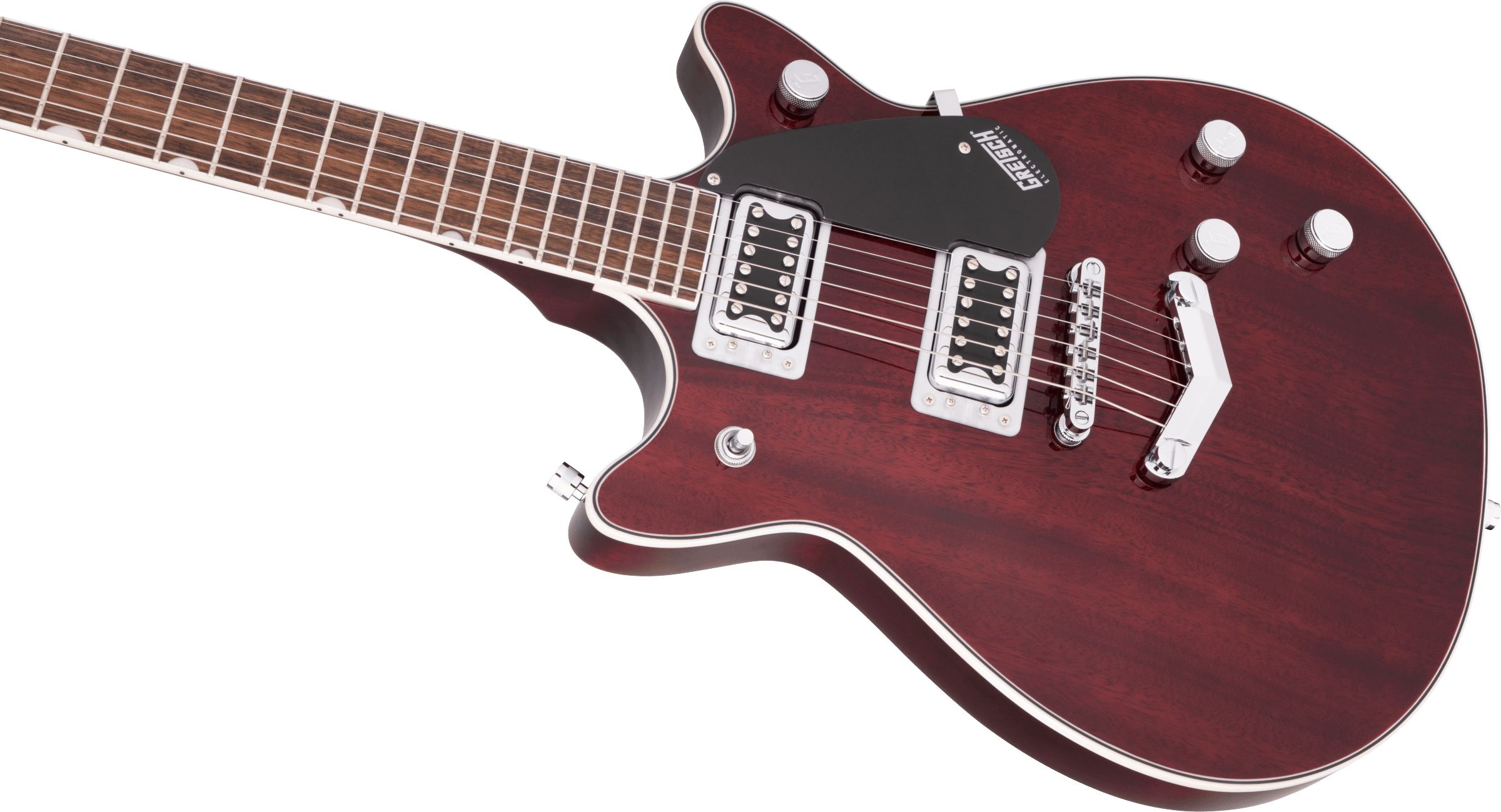 Gretsch G5222 Electromatic Double Jet Bt Electric Guitar W/v-stoptail, Laurel Fb, Walnut Stain |  GRETSCH |  ELECTRIC GUITAR |  Zoso Music
